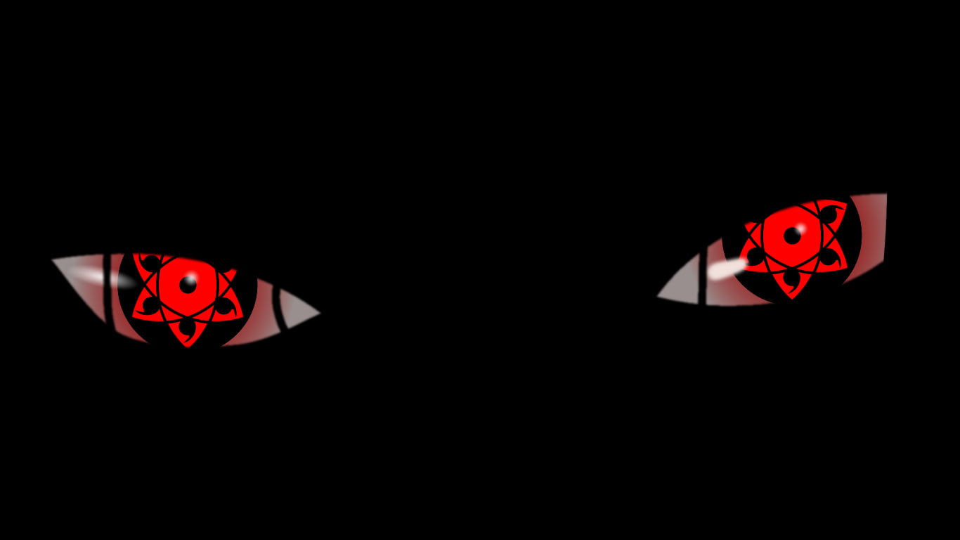 All the Mangekyou Sharingan, cartoon, symbol, indoors, closeup