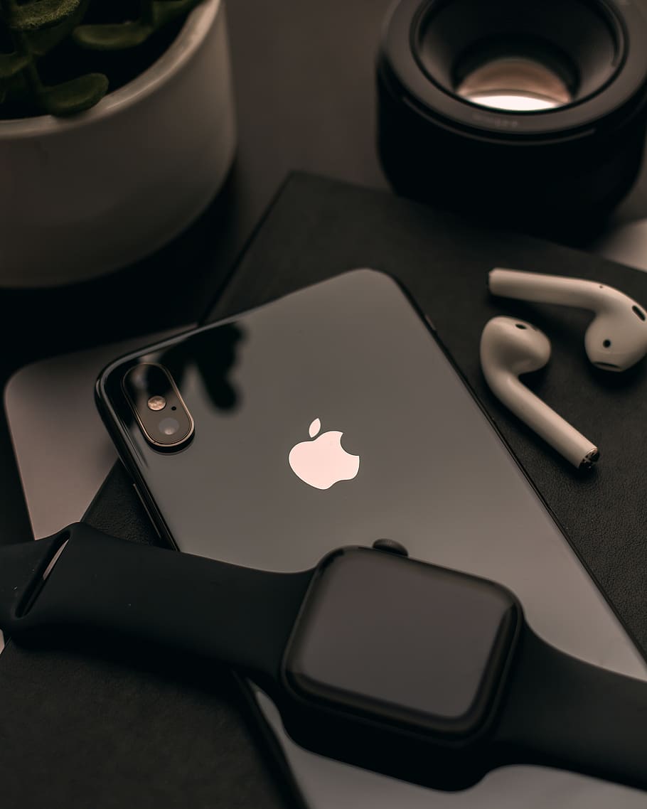 Apple Watch Bracelet, watch, connection, weapon, still life Free HD Wallpaper