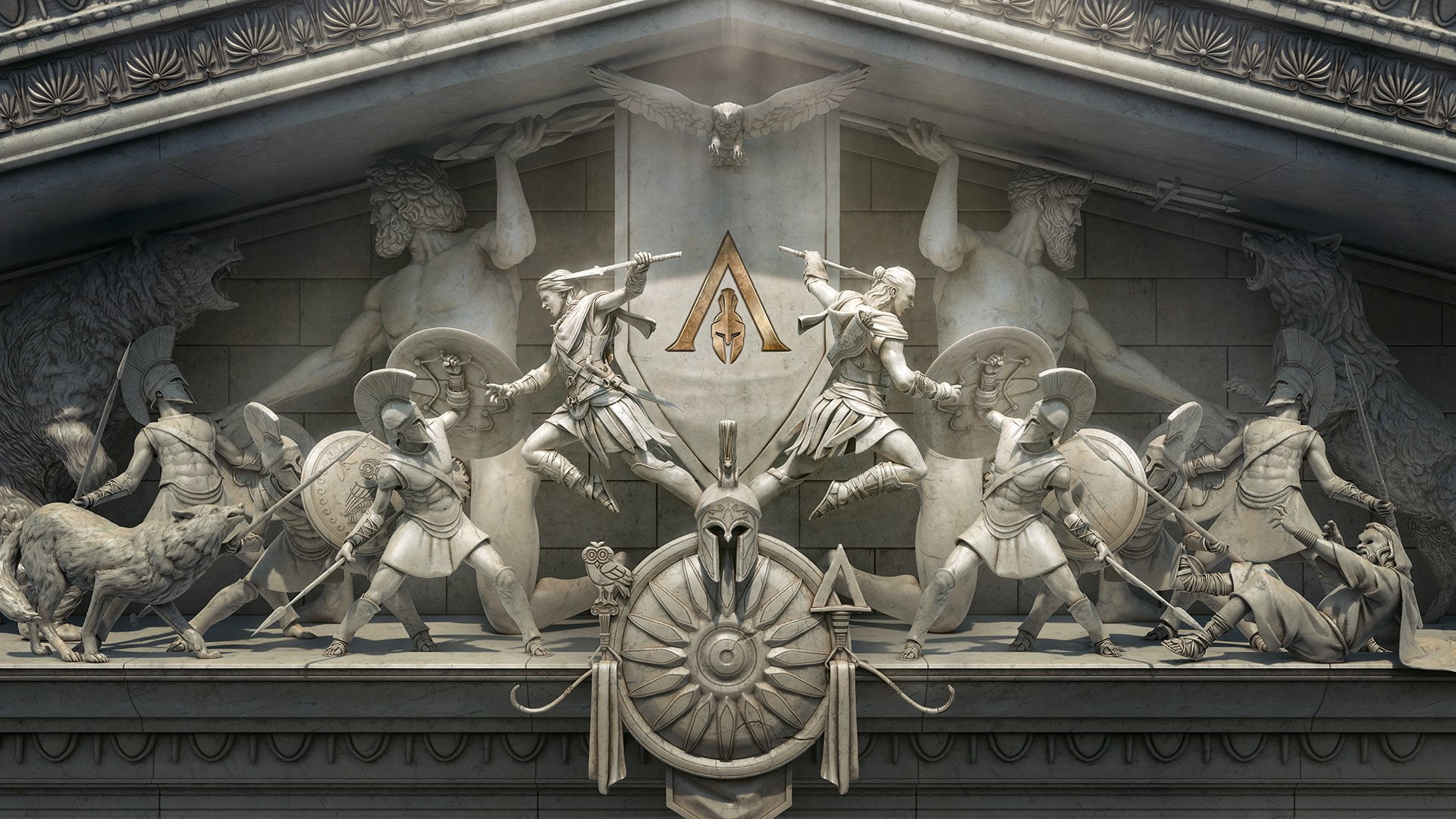 Assassin's Creed 2, architecture, architecture and art, ancient greece, ornate