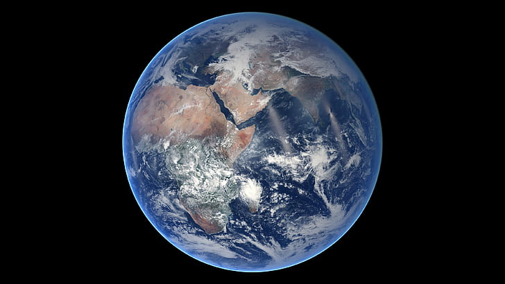 Blue Space Planet Earth, earth, blue marble, nasa, Earth Free HD Wallpaper