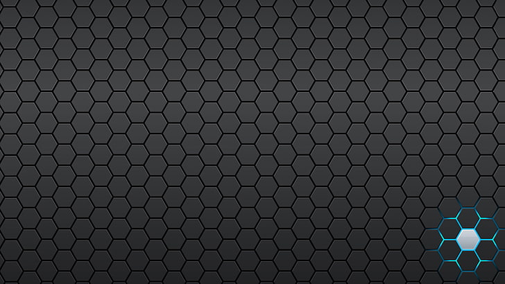 Cool Honeycomb Pattern, futuristic, textured, no people, iron  metal Free HD Wallpaper