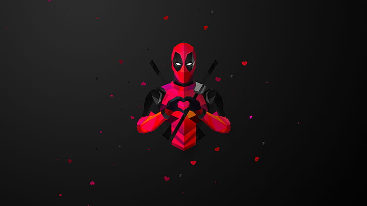 Deadpool Valentine, marvel comics, comics, deadpool, love Free HD Wallpaper