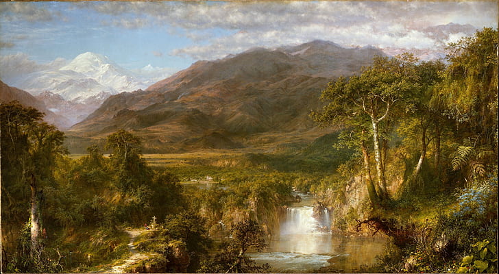 Dr. Edwin Herrera, landscape, Frederic, heart, frederic edwin church Free HD Wallpaper