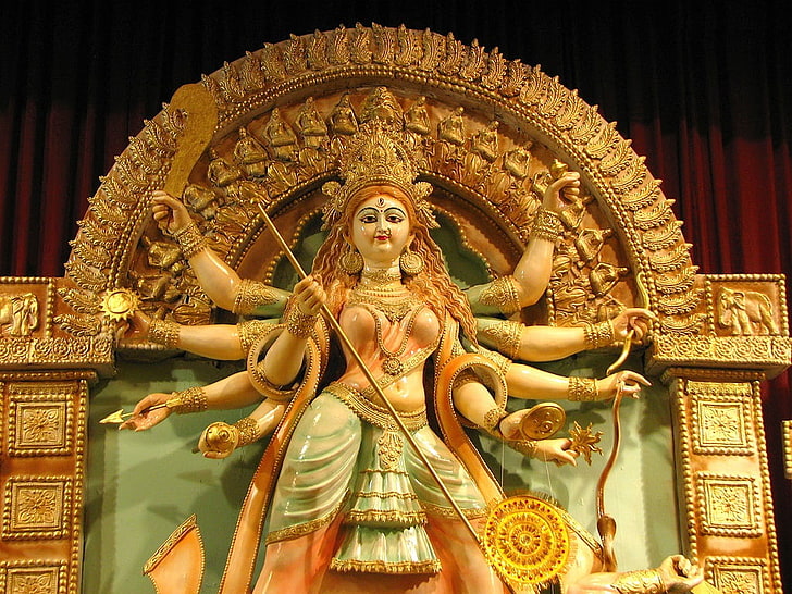 Durga Mata, navratri, place of worship, built structure, festivals  holidays