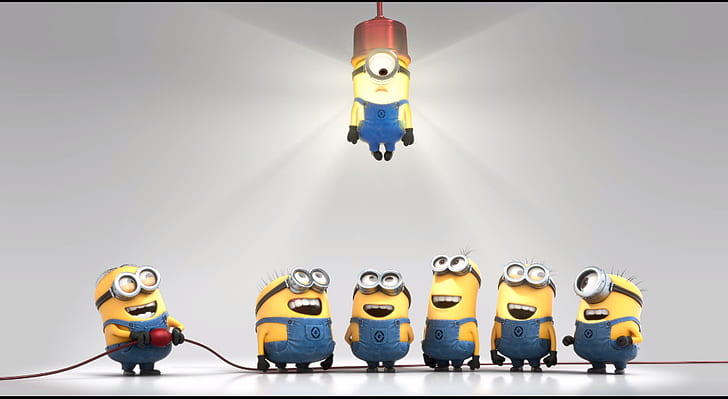 Free Cute Minion, despicable Me, yellow, funny, despicable me