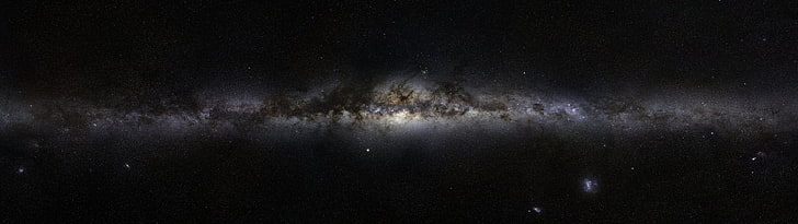 Galaxia Milky Way, milky way, star  space, no people, blue Free HD Wallpaper