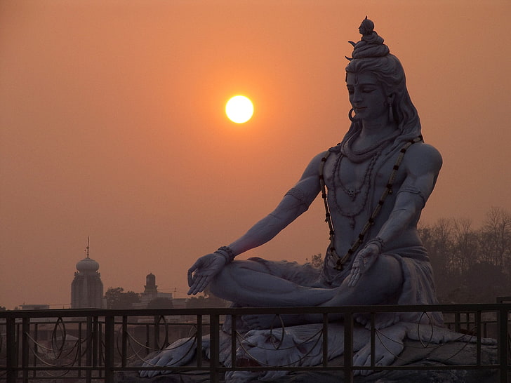 God Hindu Lord Shiva, sunlight, human representation, spirituality, mahashivratri Free HD Wallpaper