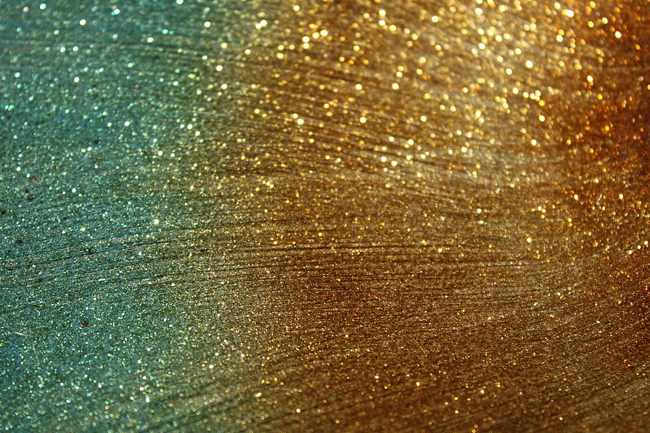 Gold Glitter Paper, sunlight, wet, no people, day