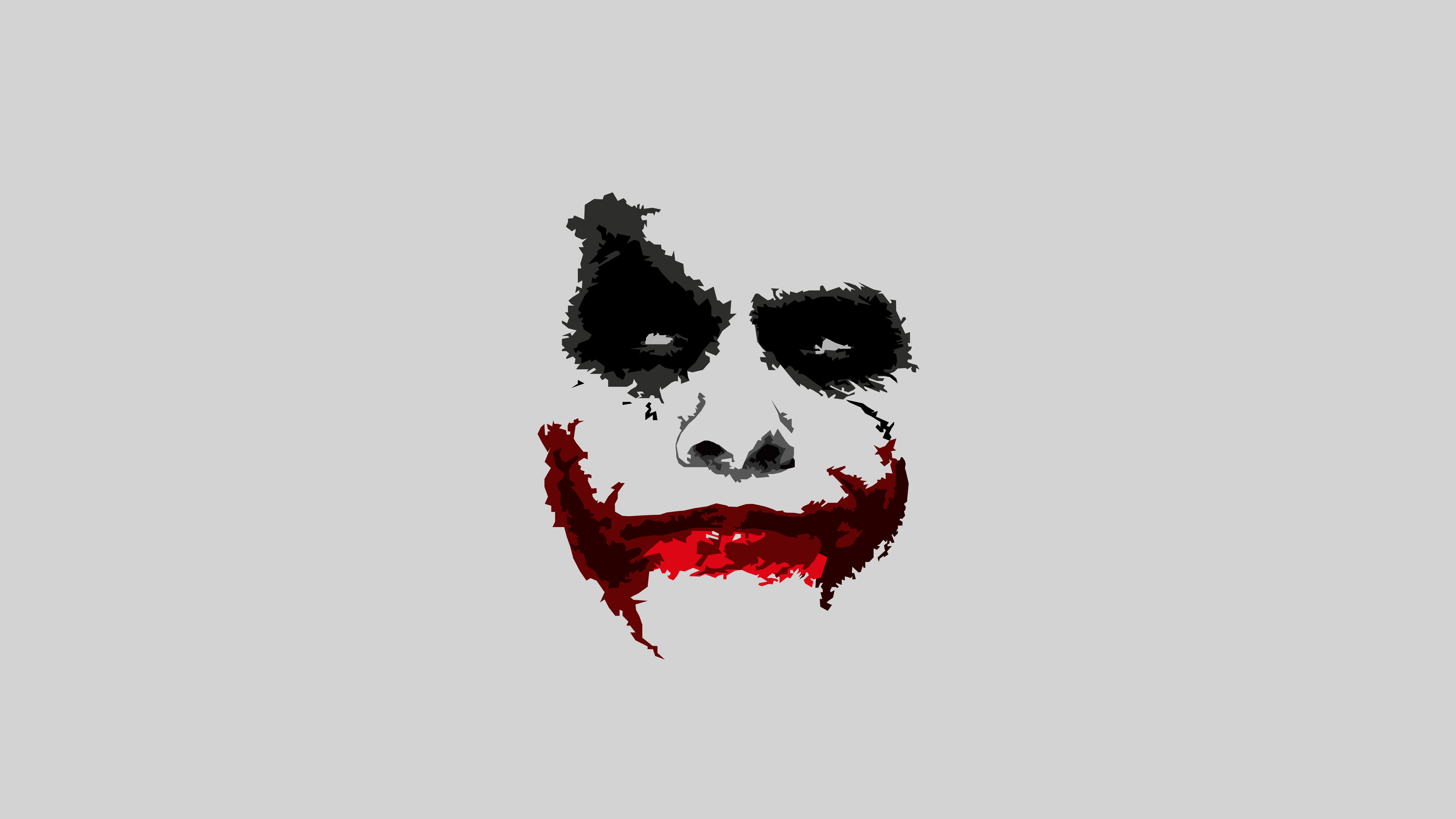 Heath Ledger Joker Art, illustration, abstract, joker, animal