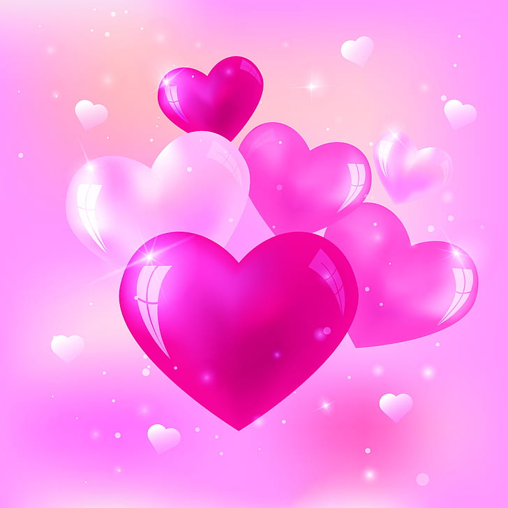 Imagenes De Enamorados, background, heart, hearts, love Free HD Wallpaper