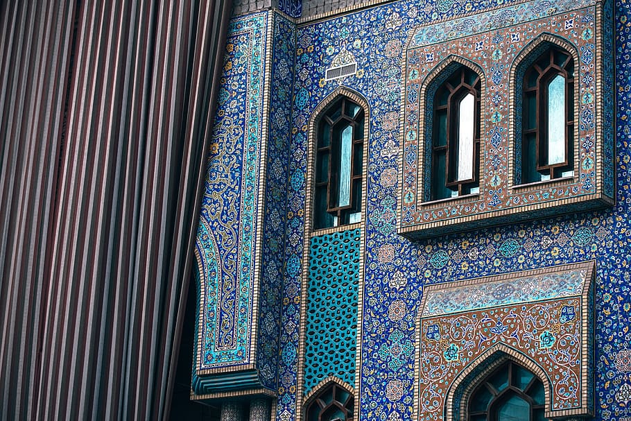 Islamic Motivation, building exterior, motif, pray, warning Free HD Wallpaper