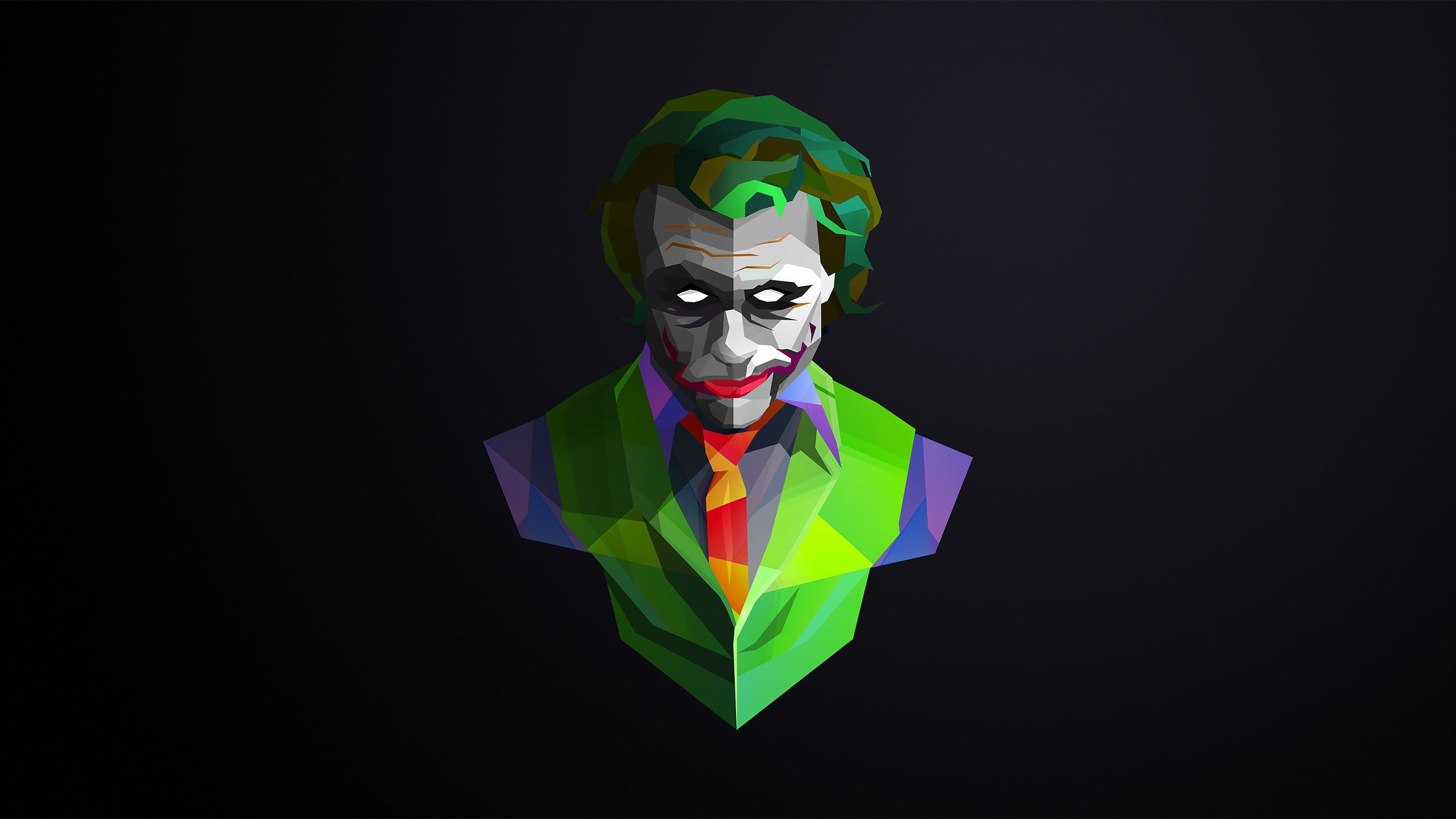 Joker, portrait, costume, human face, vector