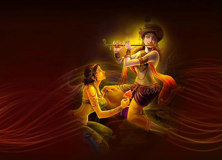 Lord Krishna HD PC Download, god, religion, lord krishna, arts culture and entertainment Free HD Wallpaper