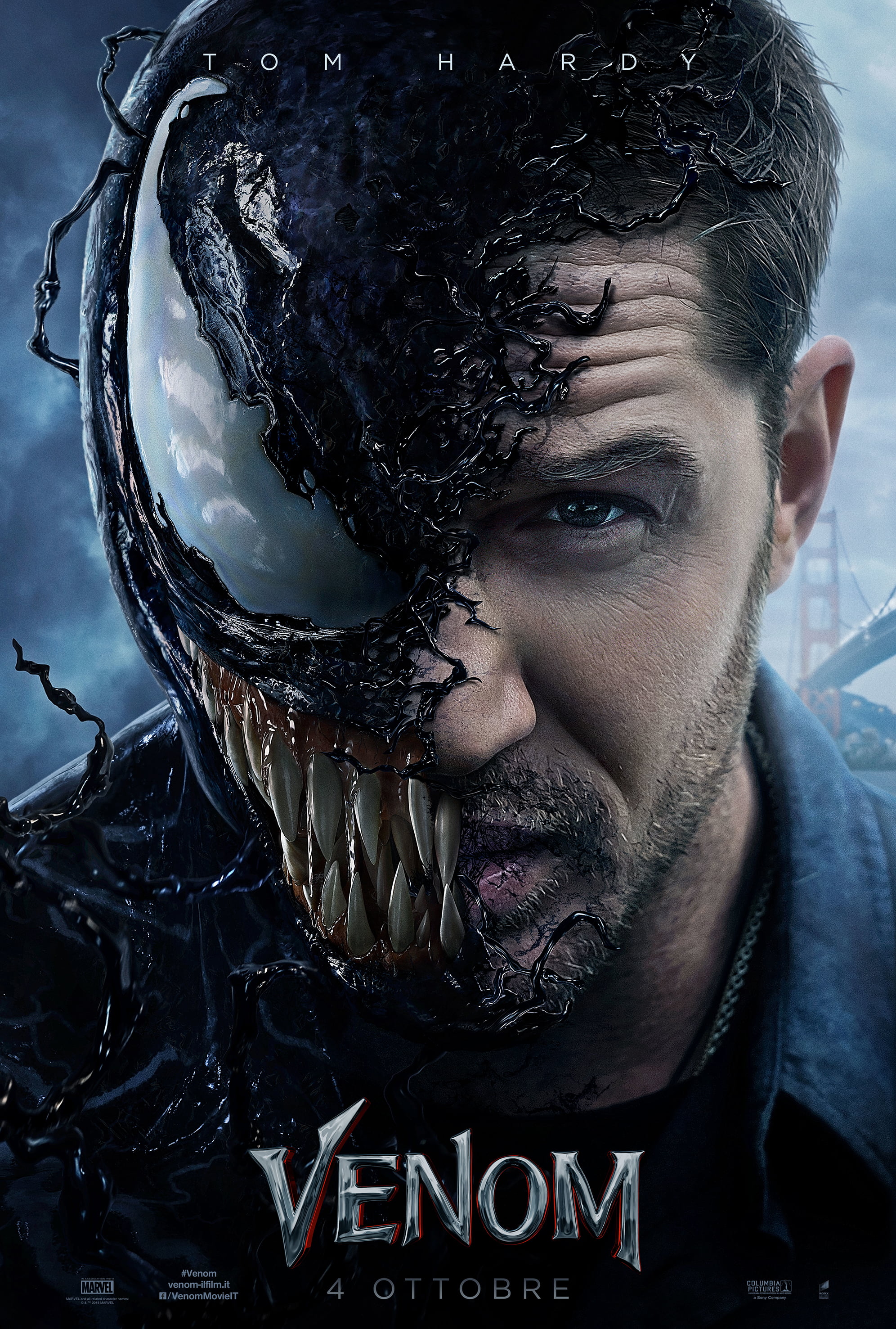 Marvel Venom Artwork, evil, one person, tom hardy, venom