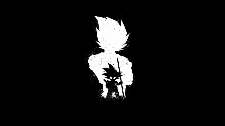 Naruto HD Black and White, full length, illustration, evil, men Free HD Wallpaper