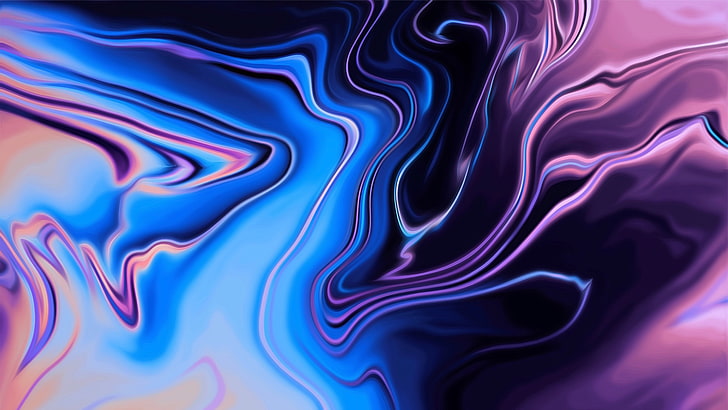 New iPad Pro 2018, motion, art, water, abstract Free HD Wallpaper