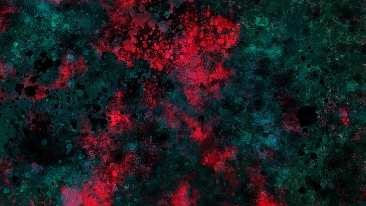 Red Black Vector, artwork, old, abstract backgrounds, dirt Free HD Wallpaper