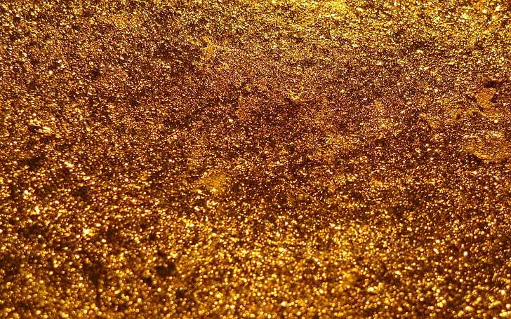 Shiny Gold Metal Texture, metallic, extreme closeup, gold, shiny
