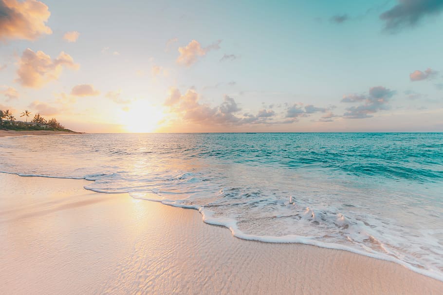 Teal Beach, no people, beauty in nature, ocean, tranquility