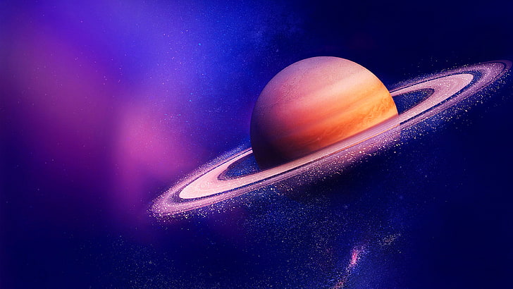 Cassini Saturn, universe, stardust, space, astronomical object Free HD Wallpaper