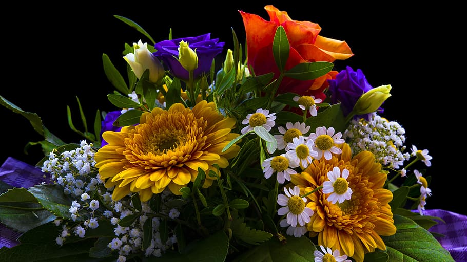 close, bouquet, freshness, marriage Free HD Wallpaper