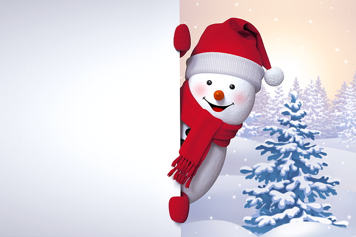 Cute Happy Holidays Graphics, no people, humor, vector, characters Free HD Wallpaper