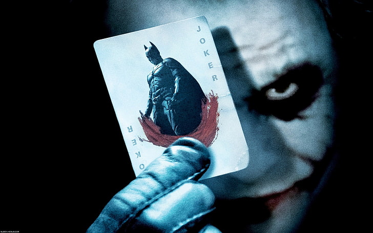 Devil Joker Card, batman, holding, unrecognizable person, body part Free HD Wallpaper