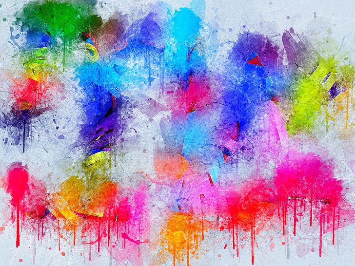 dirty, splattered, messy, stained Free HD Wallpaper