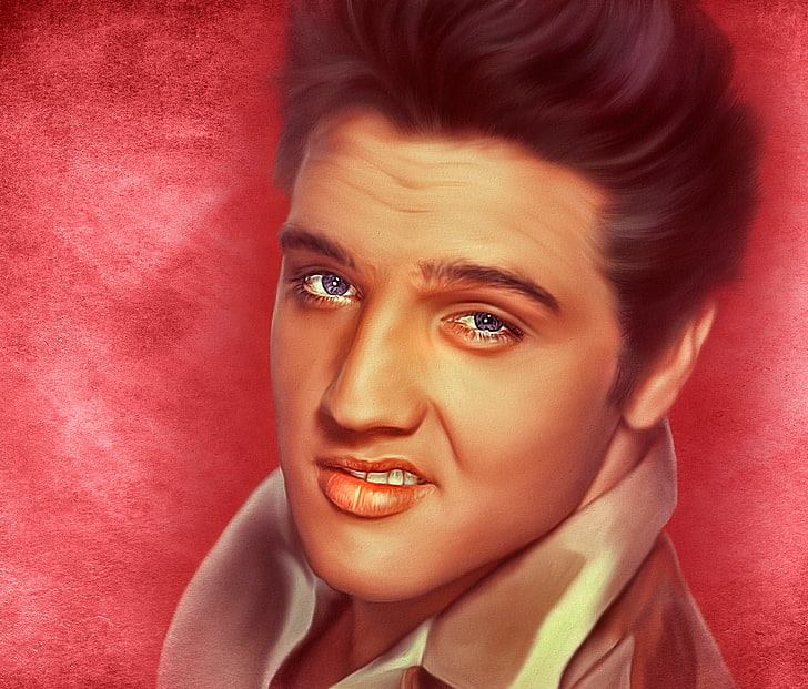 Elvis Presley Headshot, young adult, lifestyles, hairstyle, human body part Free HD Wallpaper