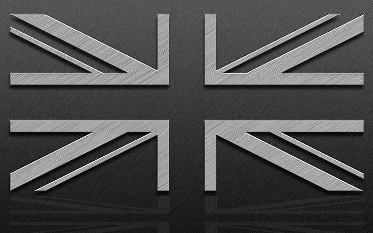 Flags with Union Jack, textured, white, design, shape Free HD Wallpaper