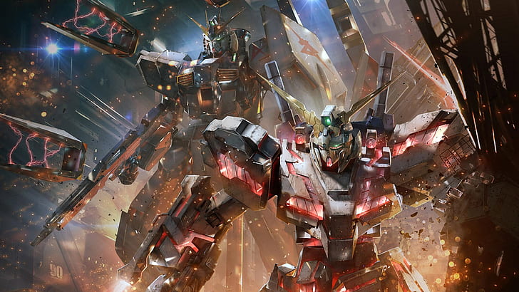 Gundam Unicorn Anime, gundam versus, mobile suit, gundam, mobile suit gundam unicorn Free HD Wallpaper