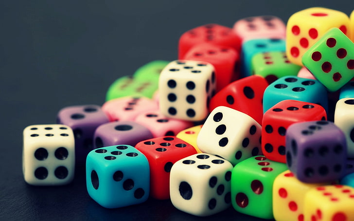 List of Dice Games, large group of objects, group of objects, closeup, winning Free HD Wallpaper