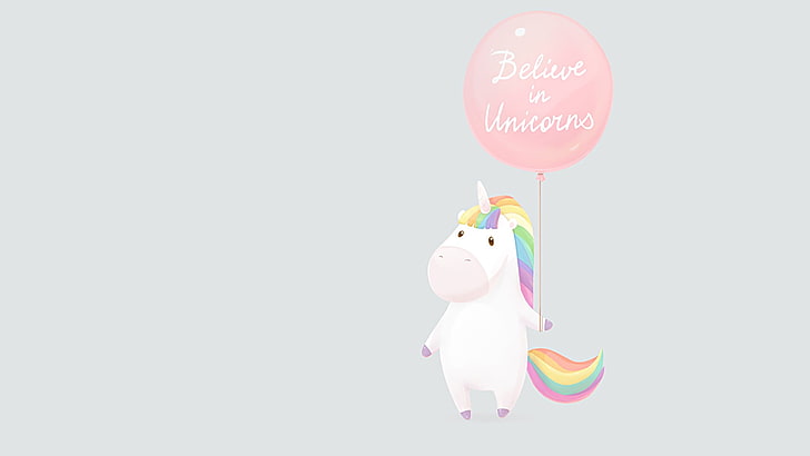 Magical Unicorn Rainbow, representation, copy space, animal representation, communication Free HD Wallpaper