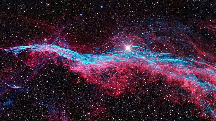 Outer Space Nebula, phenomenon, astronomy, space, veil nebula Free HD Wallpaper