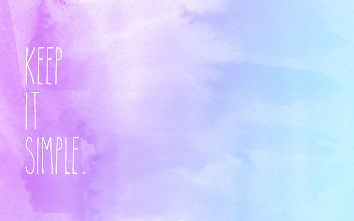 Photoshop Watercolor Painting, text, purple, white color, capital letter Free HD Wallpaper