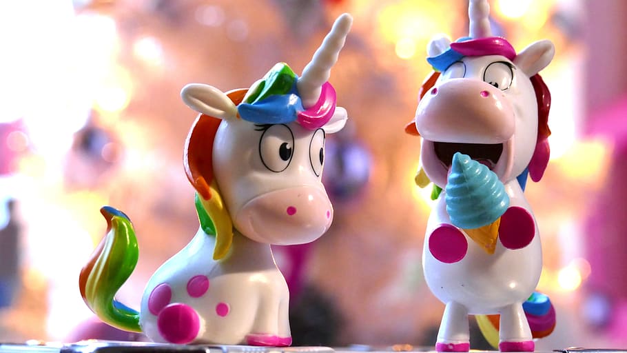 Pink Unicorn Horse, representation, craft, pig, figurine Free HD Wallpaper