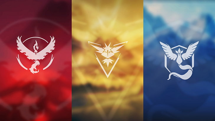 Pokemon Go Team Instinct, celebration, pokemon go, no people, decoration Free HD Wallpaper