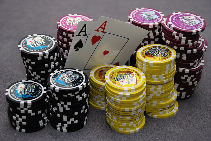 Poker HD, variation, still life, winning, studio shot Free HD Wallpaper