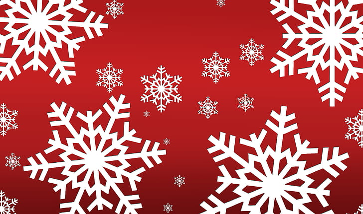 red, Christmas, holiday, christmas Free HD Wallpaper