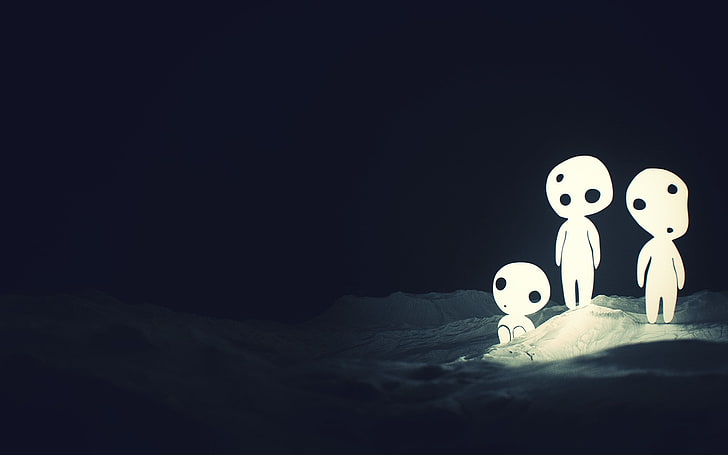 studio shot, art and craft, depression  sadness, kodama Free HD Wallpaper