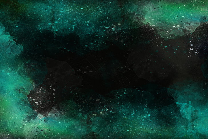 Teal Green, exploding, green color, abstract backgrounds, science