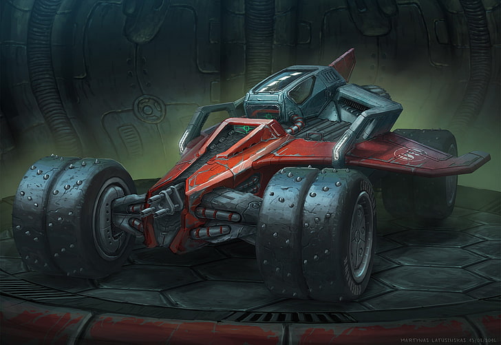 transport,, rock n roll racing airblade concept, Rock, Roll Free HD Wallpaper