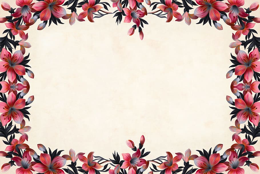 Vintage Floral Paper, indoors, red, textured, leaf