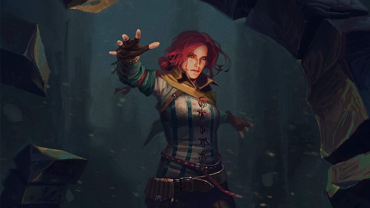 Witcher Foglet, telekinesis, the witcher, gwent card, cd projekt red Free HD Wallpaper