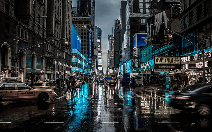 Chinatown New York, pedestrian, billboard, motor vehicle, broadway  manhattan