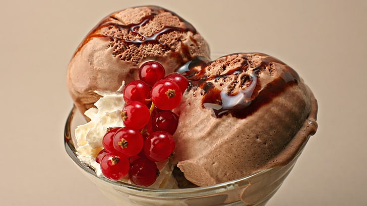 Chocolate Ice Cream Cake, frozen food, indulgence, baked, ice cream sundae Free HD Wallpaper
