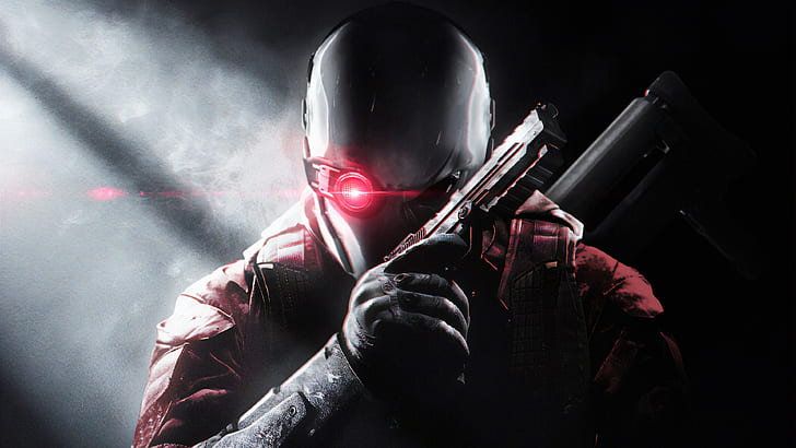 Deadshot Concept Art, antiheroes, fictional character, shadow, gun Free HD Wallpaper