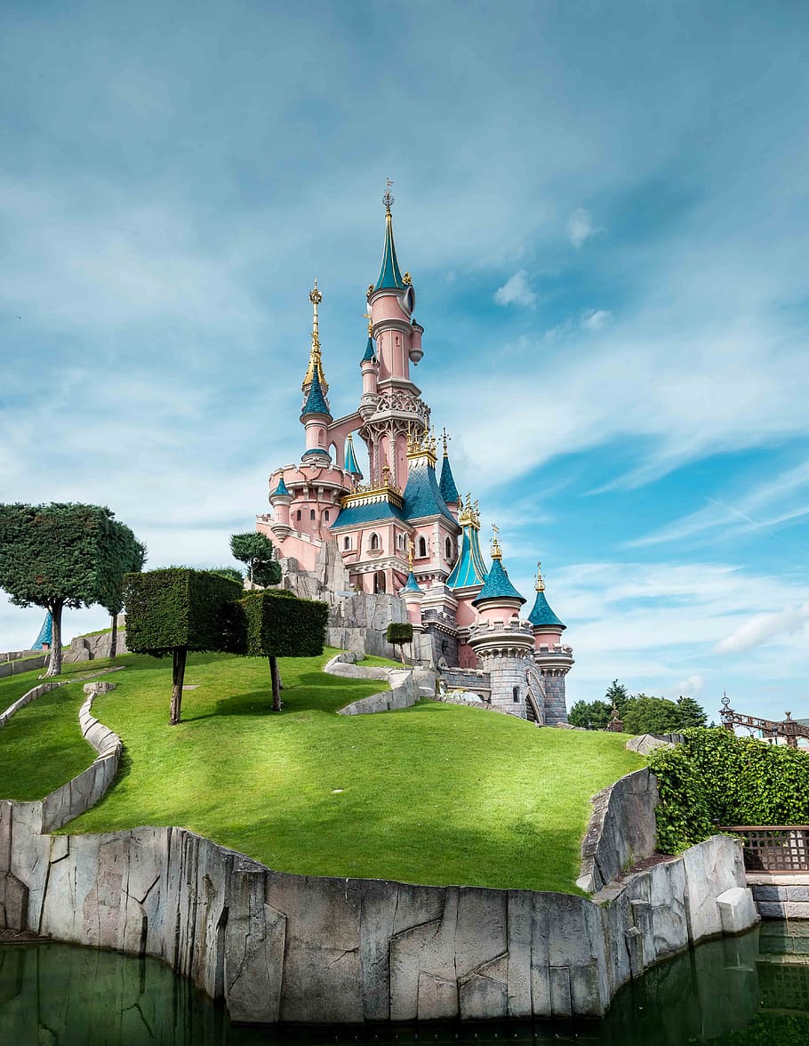 Disneyland Park in California, the past, plant, spirituality, architecture Free HD Wallpaper