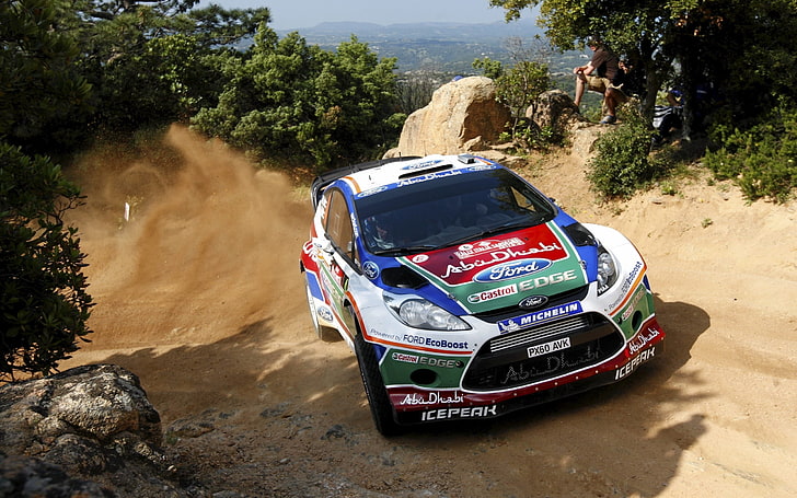 Ford Fusion Rally Car, wheel, piano tuner, montmelo, extreme sports Free HD Wallpaper