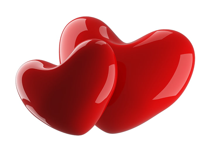 Free 3D Heart, decoration, balloon, emotion, heart shape